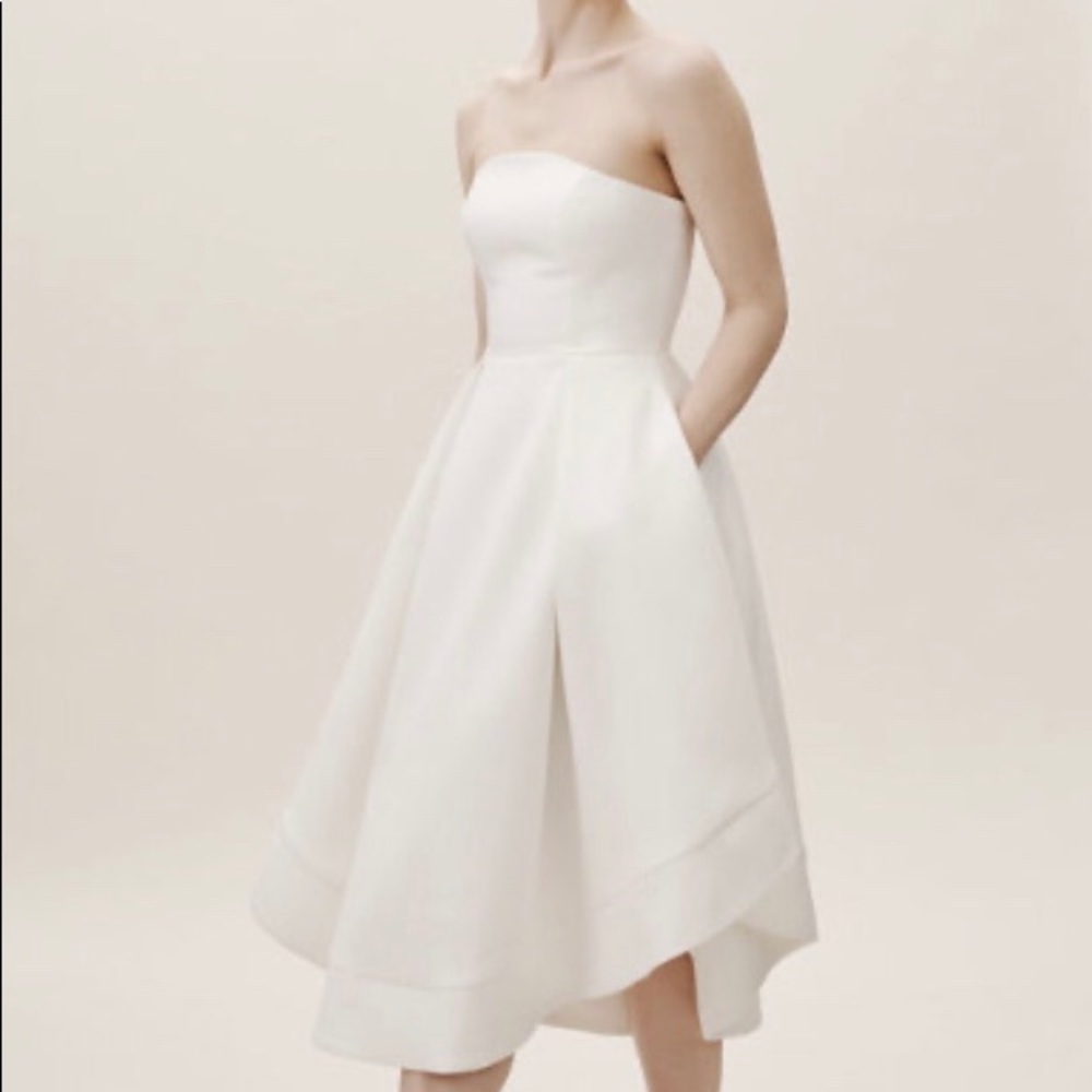 BHLDN Amande Dress Size M ivory color